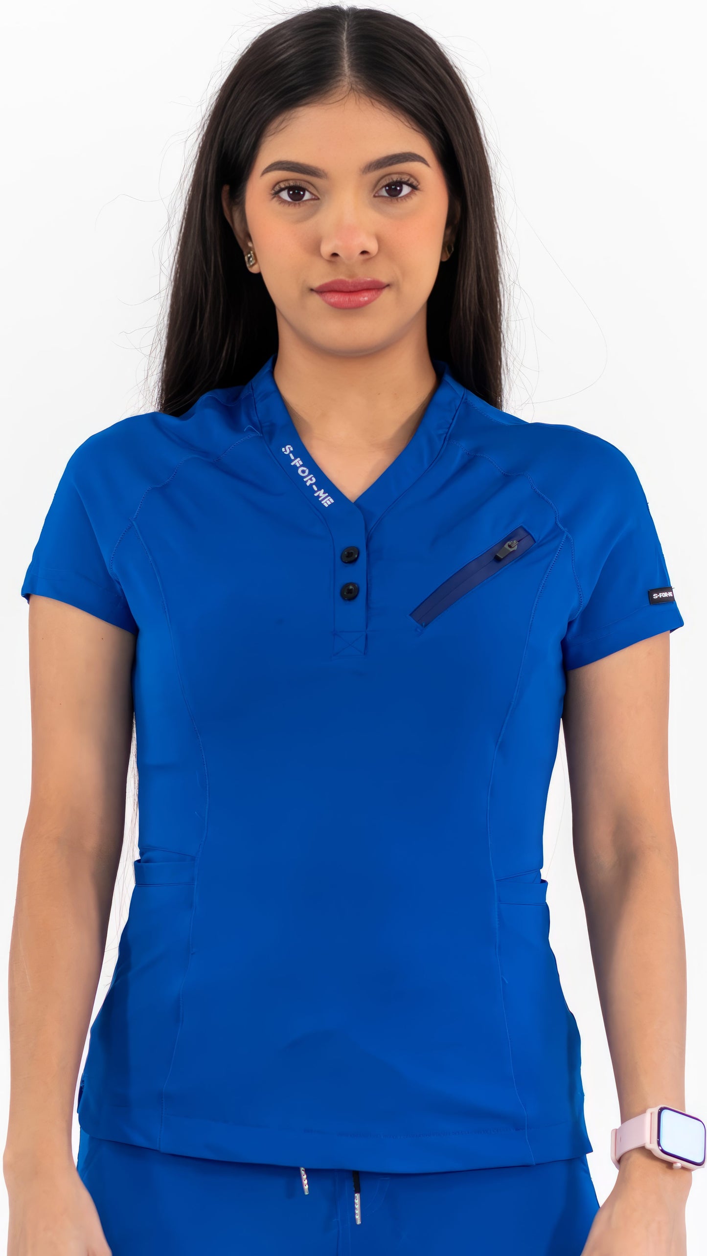 Filipina Quirúrgica Super Stretch Azul Rey, Scrubs 905