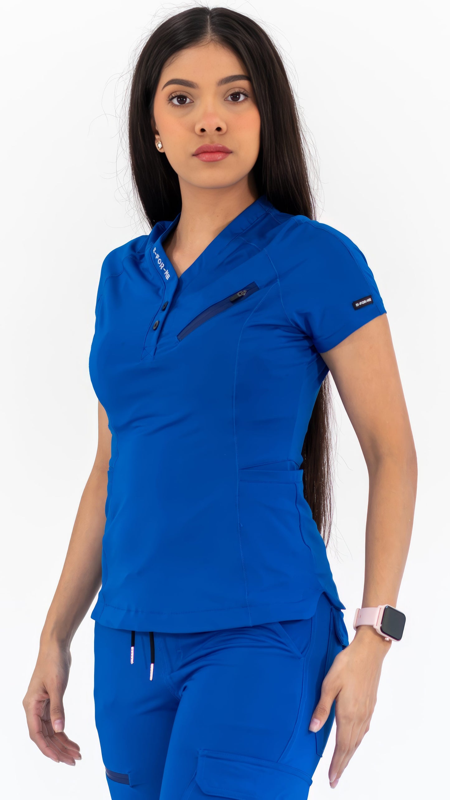 Filipina Quirúrgica Super Stretch Azul Rey, Scrubs 905