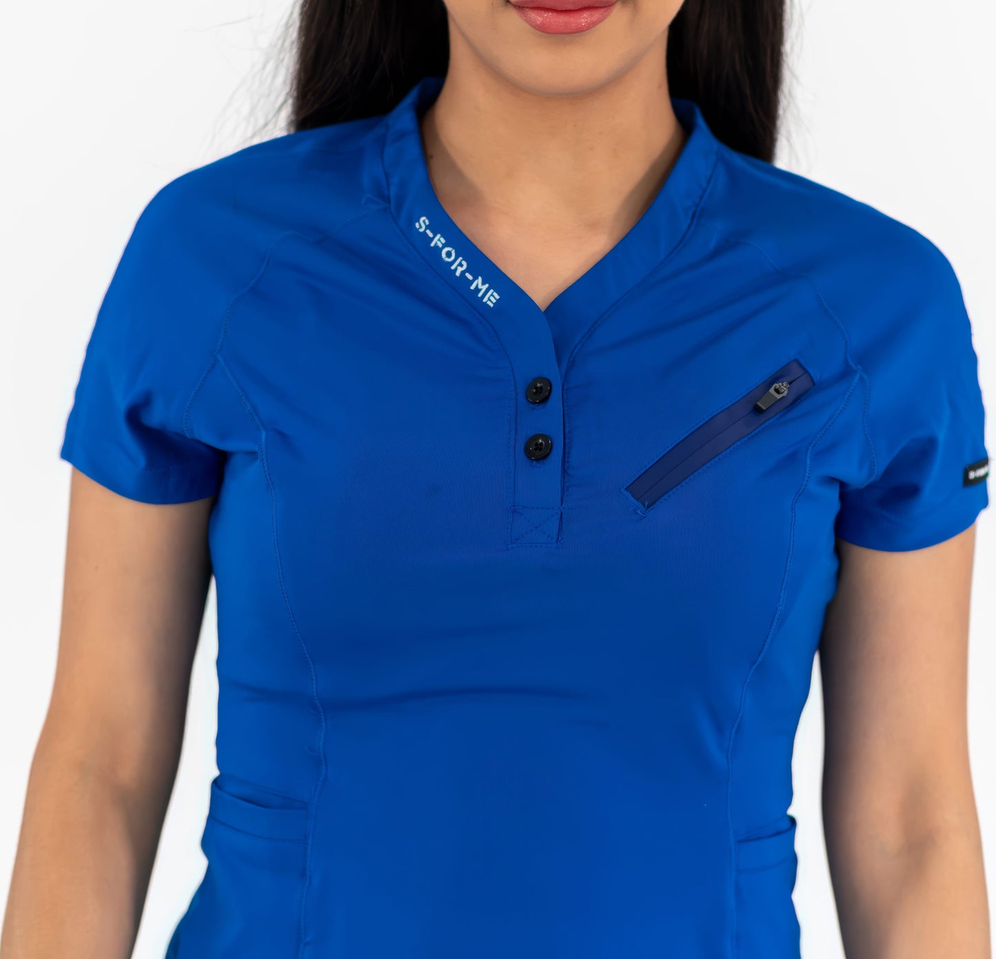 Filipina Quirúrgica Super Stretch Azul Rey, Scrubs 905