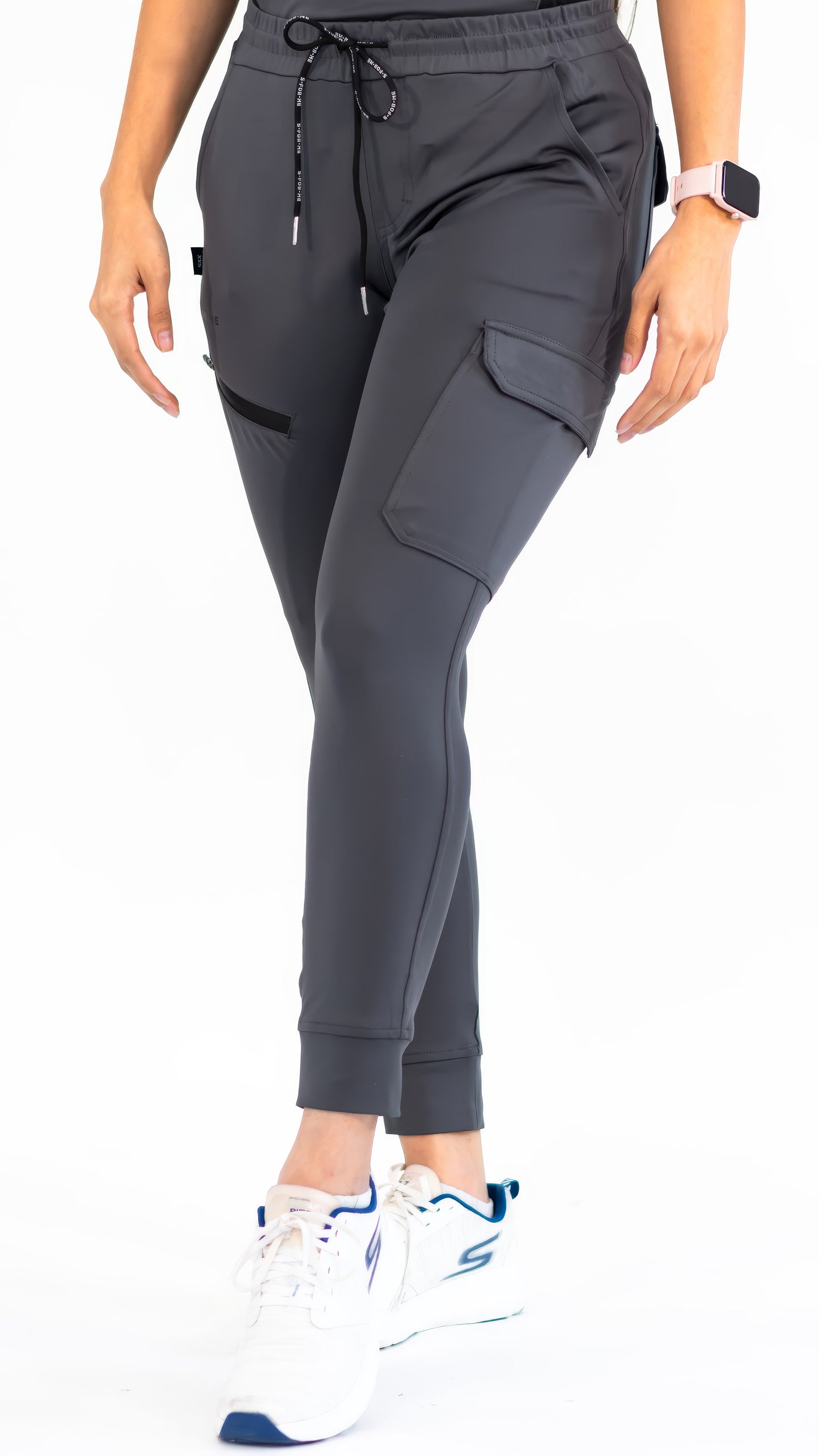 Jogger Quirúrgico Super Stretch Gris Mujer, Scrubs 905