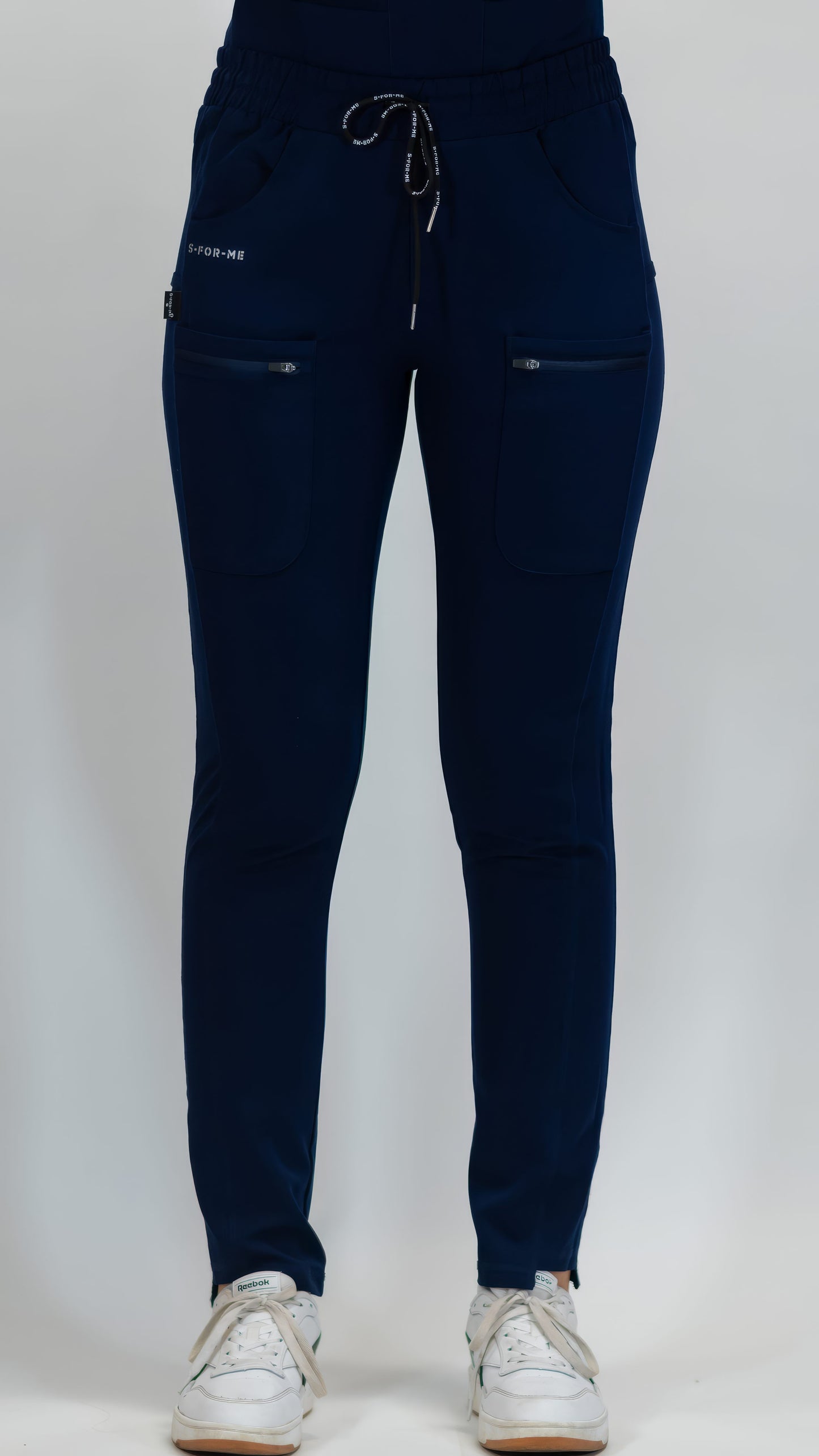 Pantalón Quirúrgico, Scrubs Antifluido, Mujer 300 Azul Marino