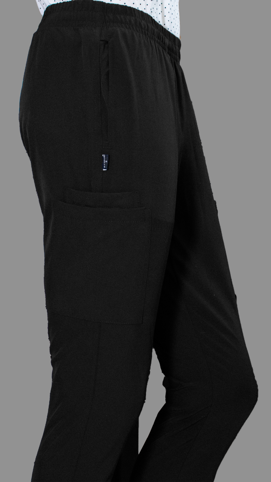 Pantalón 5 Bolsas Negro Hombre F.W